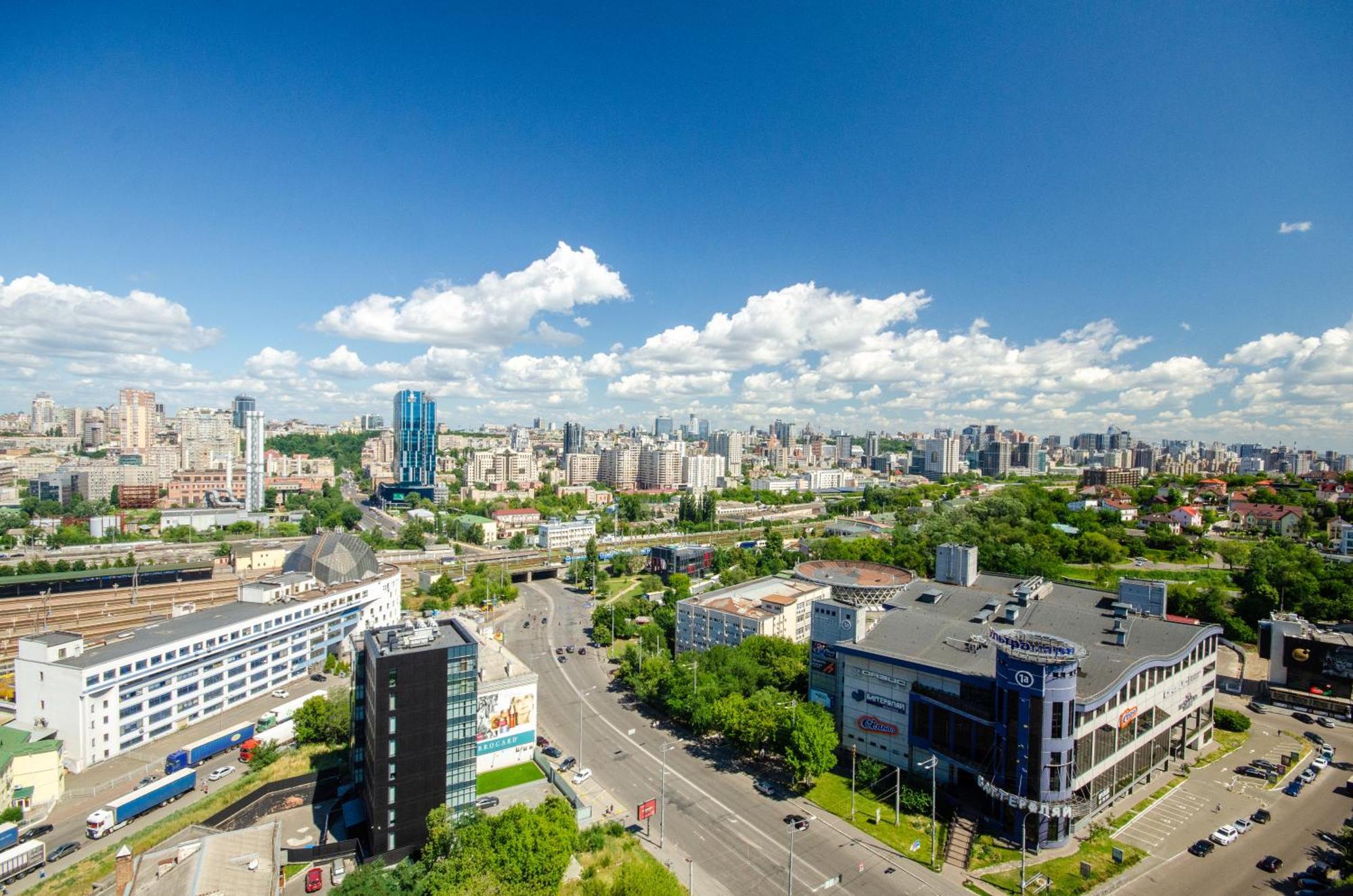 Petrovdom Panoramic View At Rc Kvartet, Railway Station Kyiv